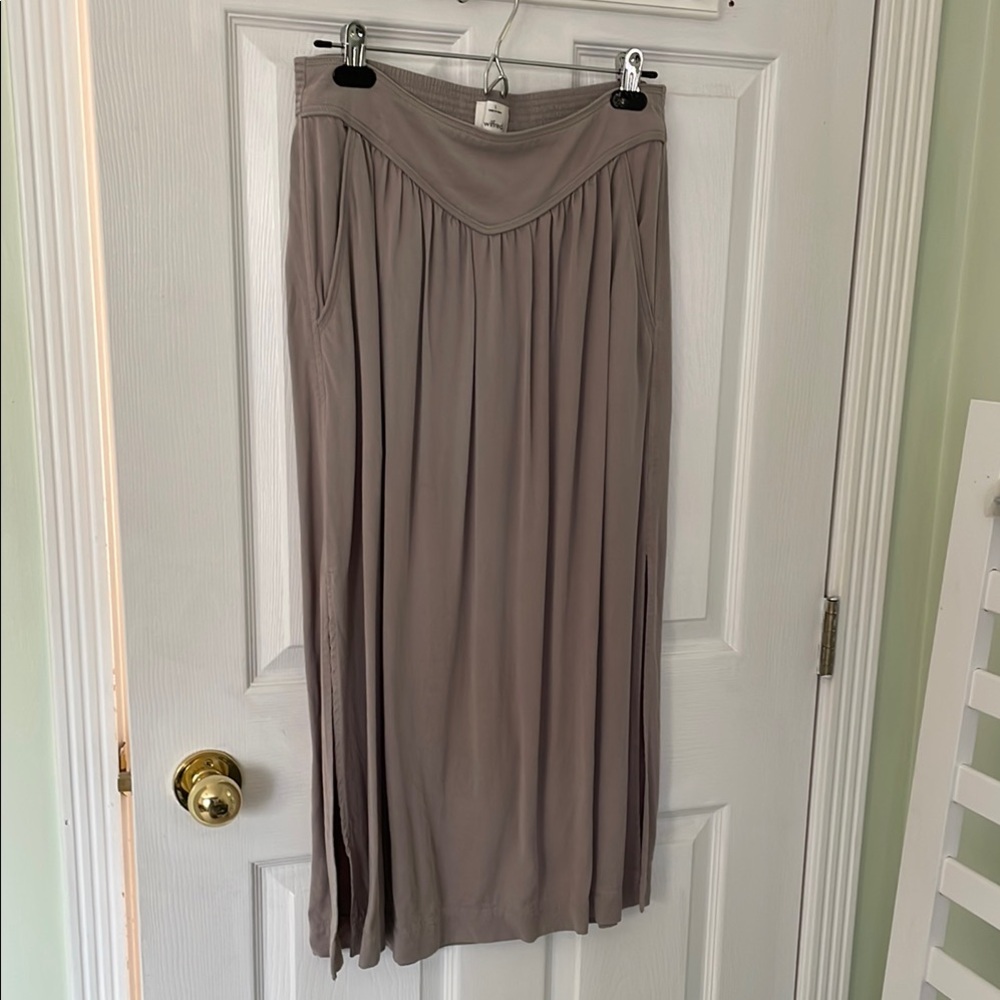 Wilfred Pleated Maxi Skirt A-Line